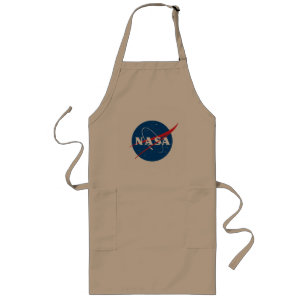 Tablier Long Apron Chef Long Iconique NASA (Jupiter Beige)