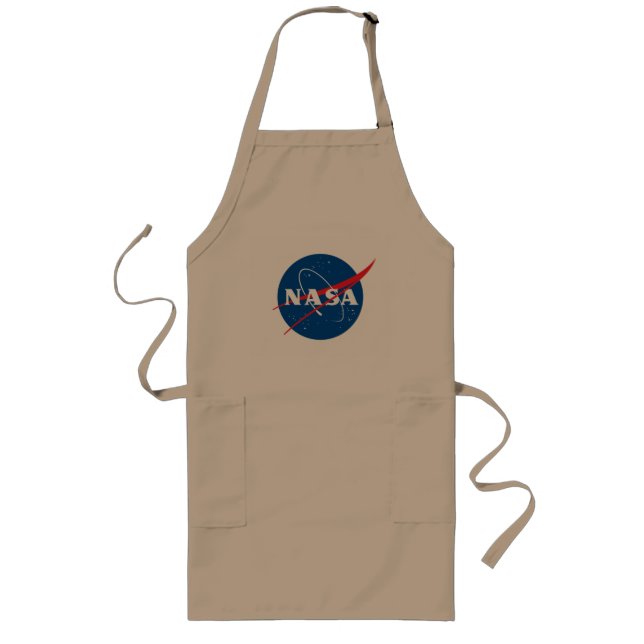 Tablier Long Apron Chef Long Iconique NASA (Jupiter Beige) (Devant)