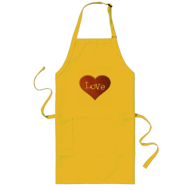 Tablier Long Apron d'amour (Devant)
