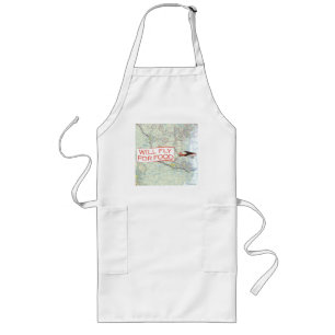 Tablier Long Apron de la nourriture