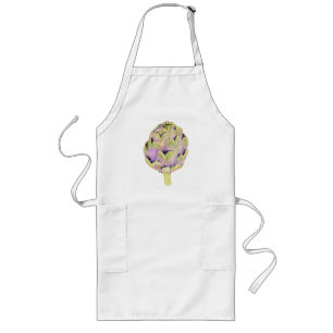 Tablier Long Apron de l'Artichot pourpre
