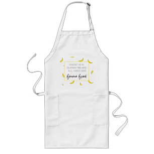 Tablier Long Apron de pain de banane