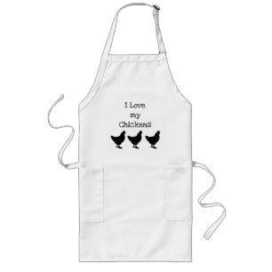 Tablier Long Apron des "poulets"