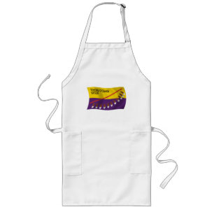 Tablier Long Apron du drapeau de la nation Tohono O'odham