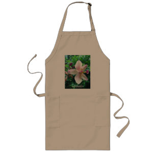 Tablier Long Apron POUR L'AMOUREUX DE LA NATURE AVEC FLEURS