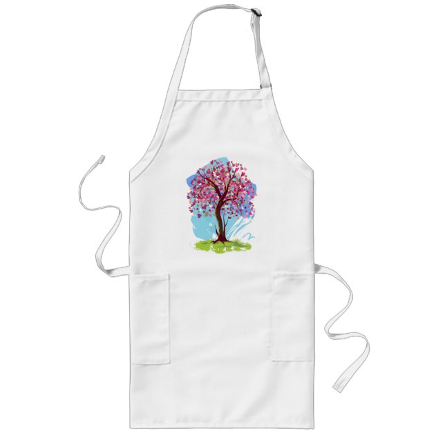 Tablier Long Arbre d'amour (Devant)