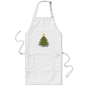 Tablier Long Arbre de Noël