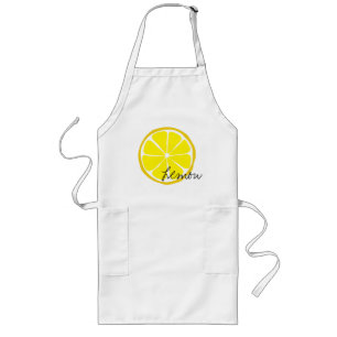 Tablier Long Arpon citron d'été