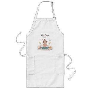 Tablier Long Art Zen Mama Maternité Calme