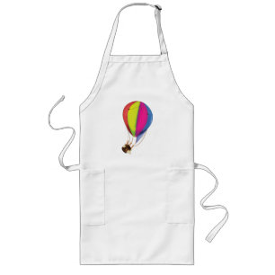 Tablier Long Ballon de dessin animé en fuite