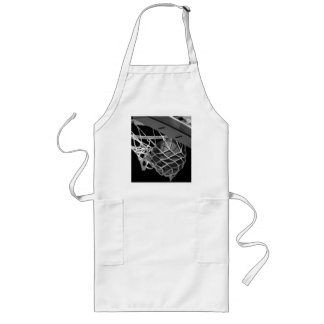 Tablier Long Basket-ball noir et blanc