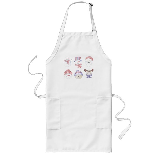 Tablier Long Belle fête de Noël Apron (Devant)