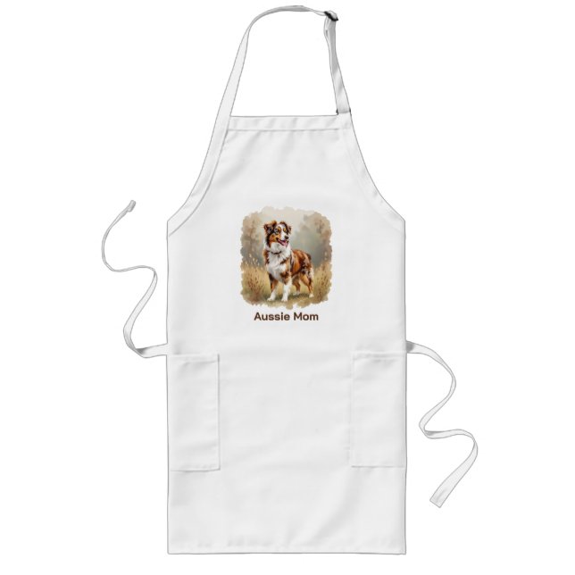 Tablier Long Berger Australien Red Merle (Devant)
