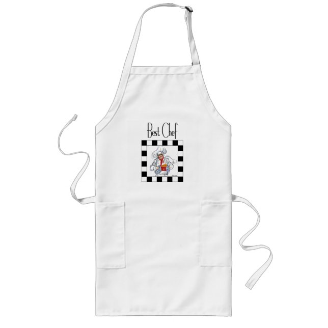 Tablier Long Best Chef Mens Cooking/Barbecue Apron (Devant)