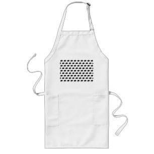 Tablier Long bison pattern