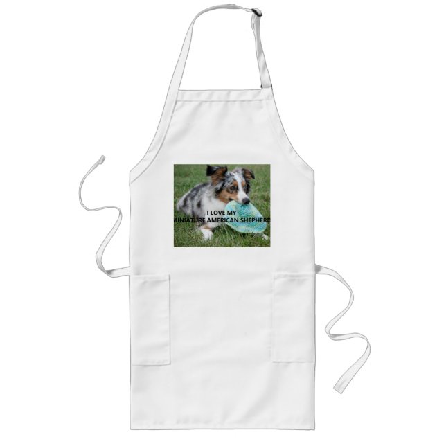 Tablier Long Blue_Merle_Miniature_American_Shepherd aime w pict (Devant)