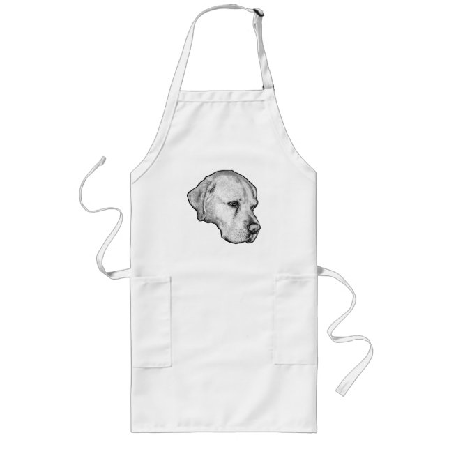 Tablier Long bordure de braise (Devant)