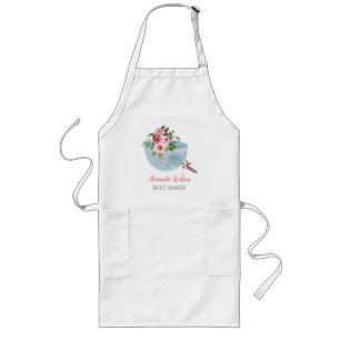 Tablier Long Boulangeurs floraux et charcuteries