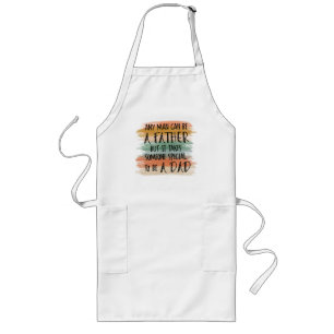 Tablier Long Cadeau de Fête des pères Stepdad   Papa spécial