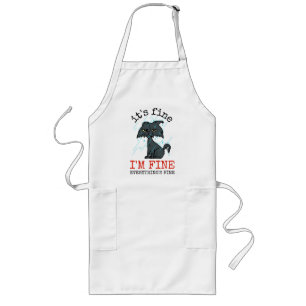 Tablier Long Cadeau de la fête des pères pour papa de chat