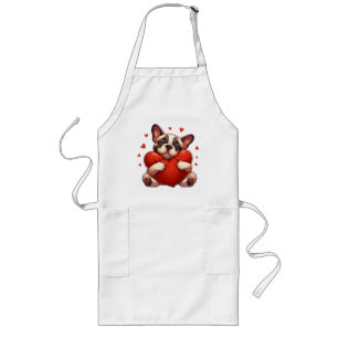 Tablier Long Cadeaux de la Saint-Valentin Pitbull