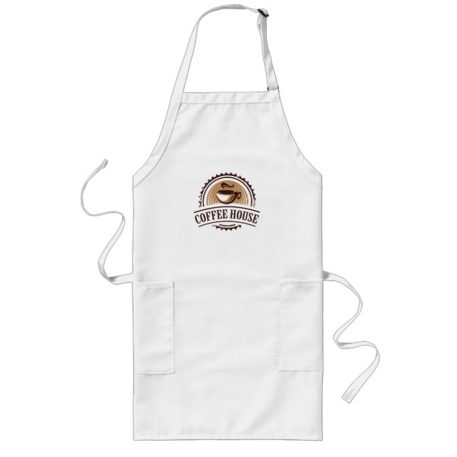Tablier Long Café House Apron (Devant)