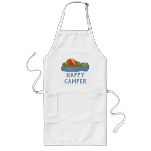 Tablier Long Camper Happy Personnalisable