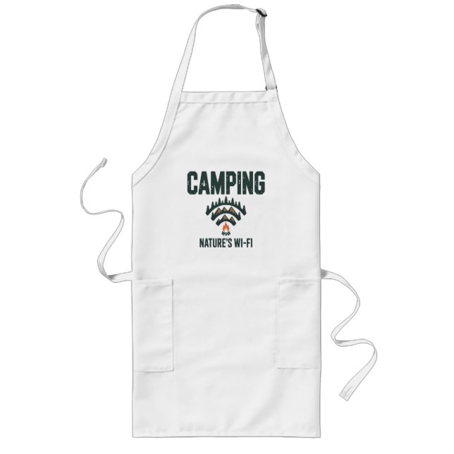 Tablier Long Camping Natures Wifi (Devant)