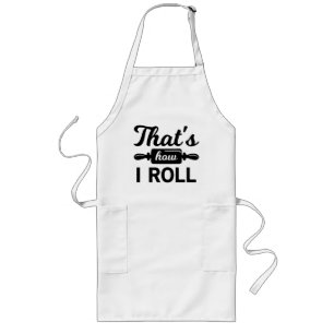 Tablier Long C'est comme ça que je roule, Drôle Chef Apron