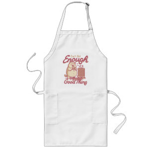 Tablier Long Chat de pizza drôle