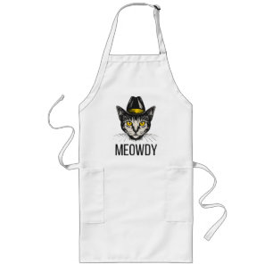 Tablier Long Chat Drôle Meowdy
