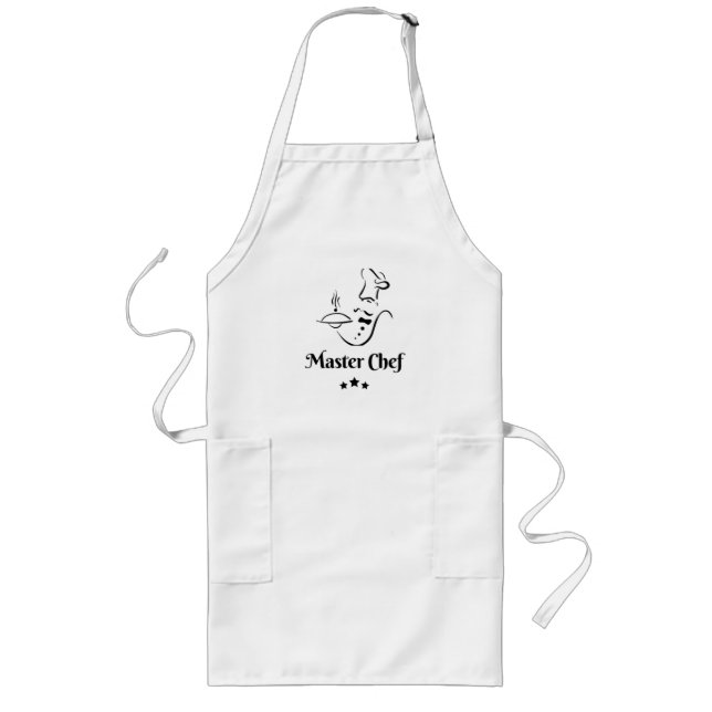 Tablier Long chef Apron (Devant)