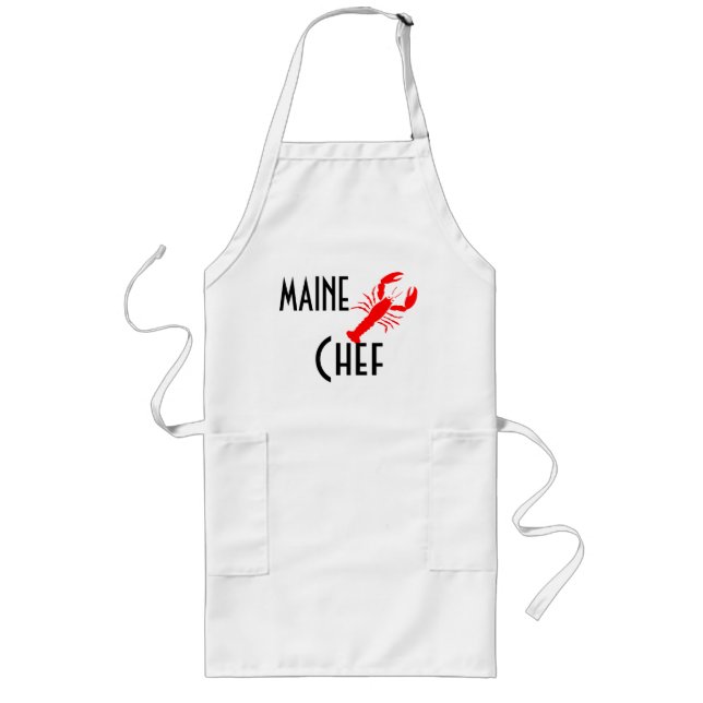 Tablier Long Chef du Homard-Maine (Devant)