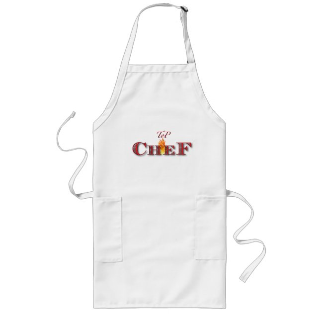 Tablier Long Chef supérieur 3 (Devant)