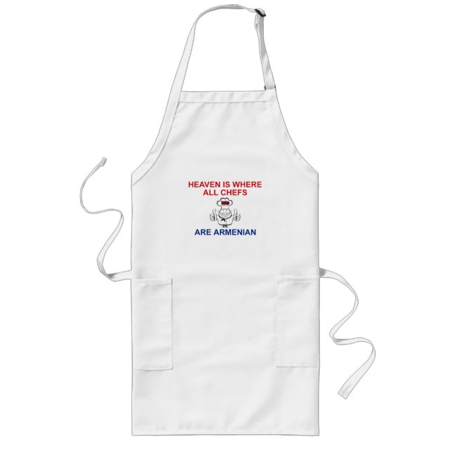 Tablier Long Chefs arméniens (Devant)