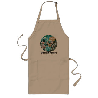 Tablier Long Cherish nature apron