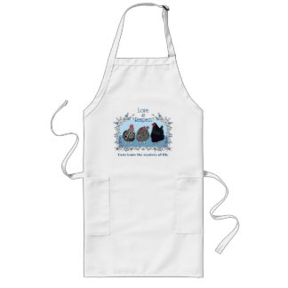 Tablier Long Chicken Paradise Hawaii Hens Apron /め ん ど り プ エ