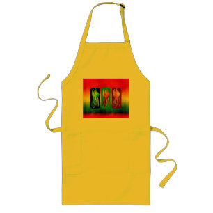 Tablier Long Chilies Apron