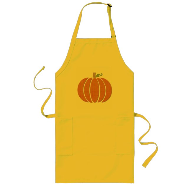 Tablier Long Citrouille Apron (Devant)