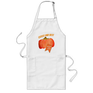 Tablier Long Citrouille d'automne