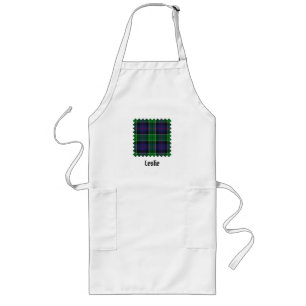 Tablier Long Clan Leslie Chasse Tartan