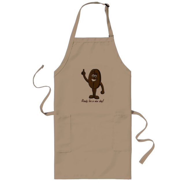 Tablier Long Coffee apron (Devant)