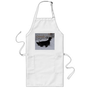 Tablier Long Colorado Gordon Setter Apron