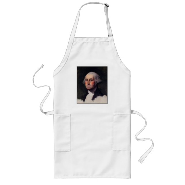 Tablier Long Copier Anthaeneum George Washington, Gilbert Stuar (Devant)