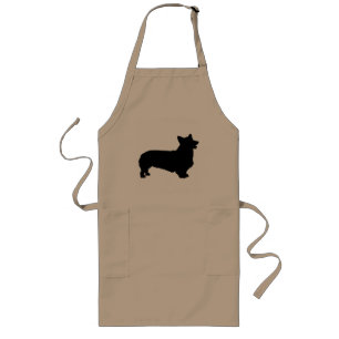 Tablier Long Corgi de Gallois de Pembroke (noir)