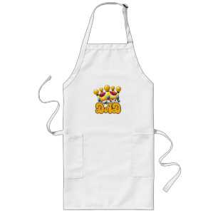 Tablier Long Couronne de rois papa