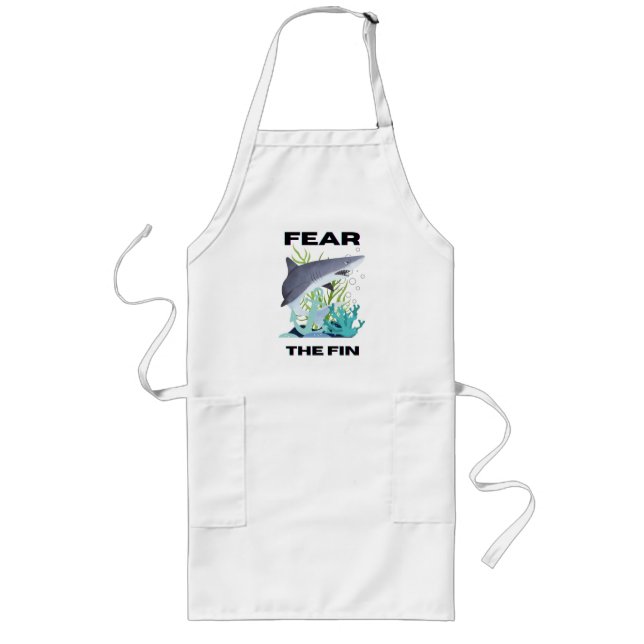 Tablier Long craignez le requin commun (Devant)