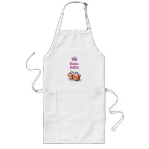 Tablier Long Création de gâteau sucré