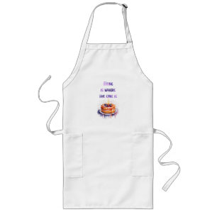 Tablier Long Création de gâteau sucré