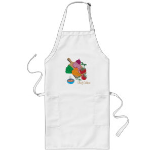Tablier Long Cuisinier de légumes personnalisés Apron